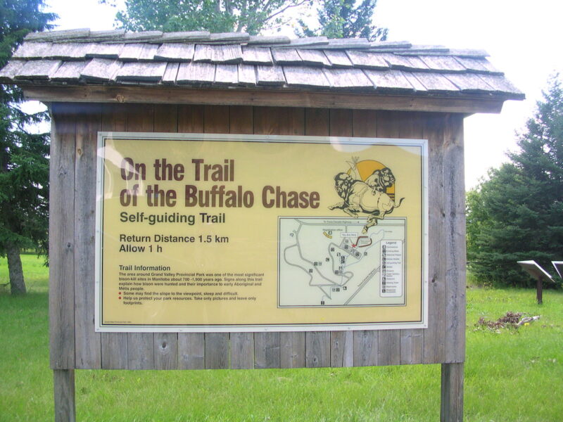 Trail of the Buffalo Chase, Brandon, Manitoba