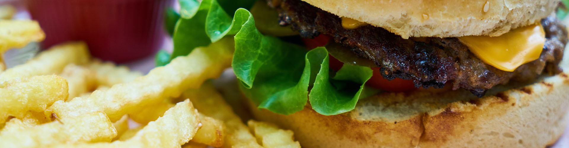 Burger and fries (pexels.com stock image)