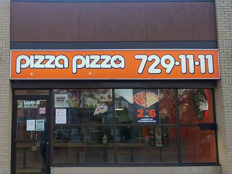 Pizza Pizza location in Brandon, Manitoba