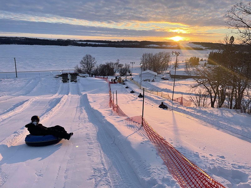 Tubin' at Grand Valley, Brandon, Manitoba