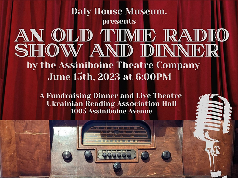 Old Fashioned Radio Show and Dinner