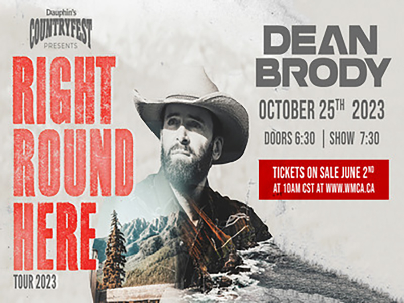 Dean Brody in Brandon