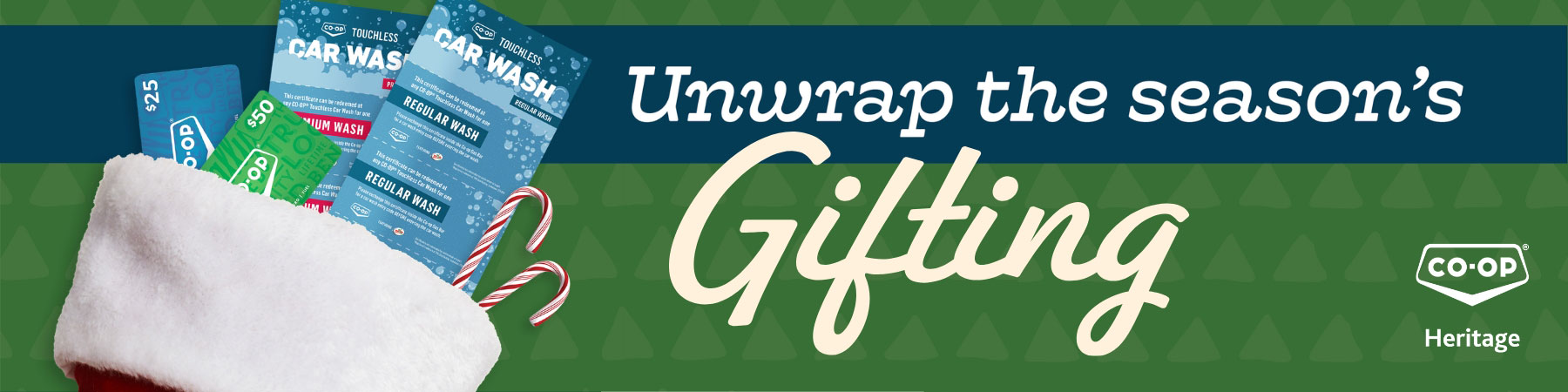 Unwrap the season's gifting at Heritage Co-op.