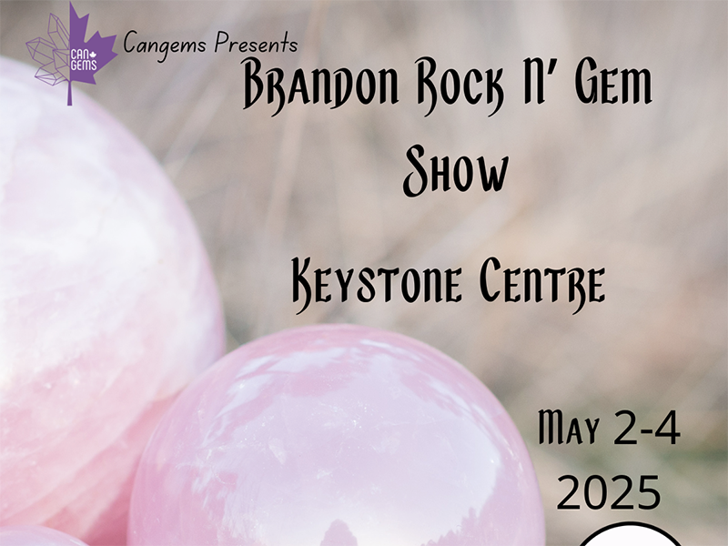 Rock N Gem Show in Brandon, MB