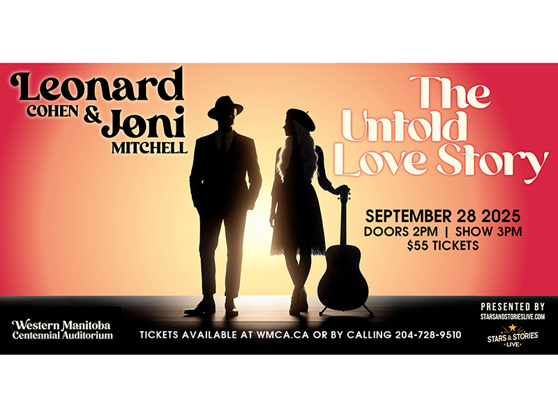 Leonard and Joni at the WMCA, Brandon, MB Leonard and Joni at the WMCA, Brandon, MB