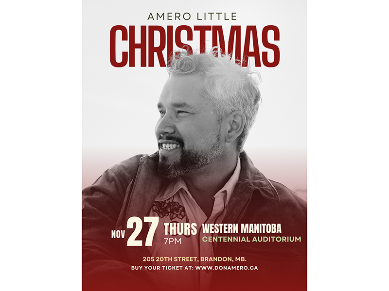 Amero Little Christmas at the WMCA, Brandon, MB