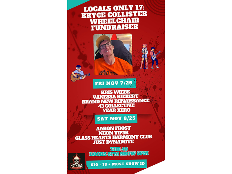 Bryce Collister Wheelchair Fundraiser, Brandon, MB