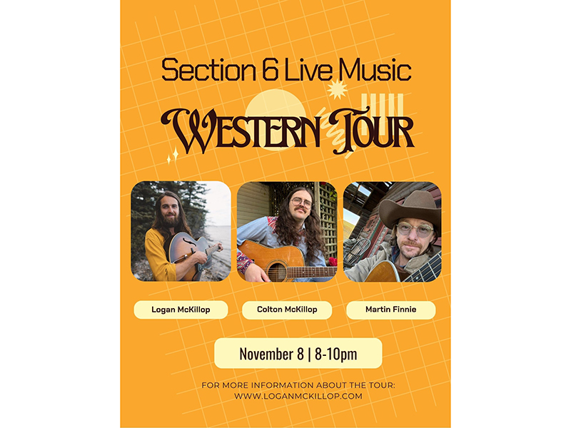 Section 6 Live Music – Western Tour
