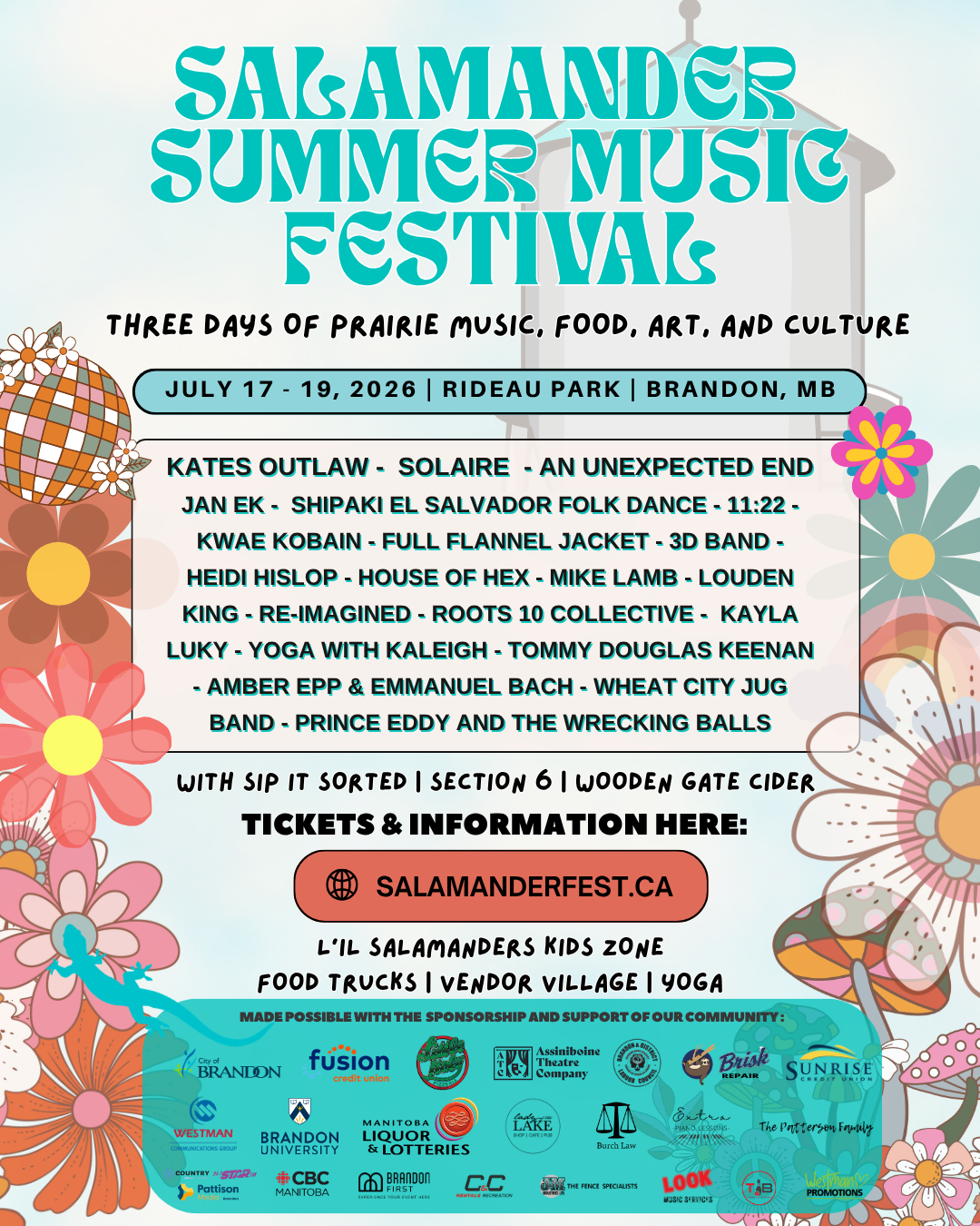 Salamander Summer Music Festival, Brandon, MB