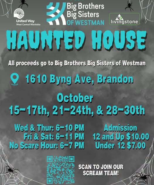 Big Brothers Big Sisters of Westman Haunted House, Brandon, MB